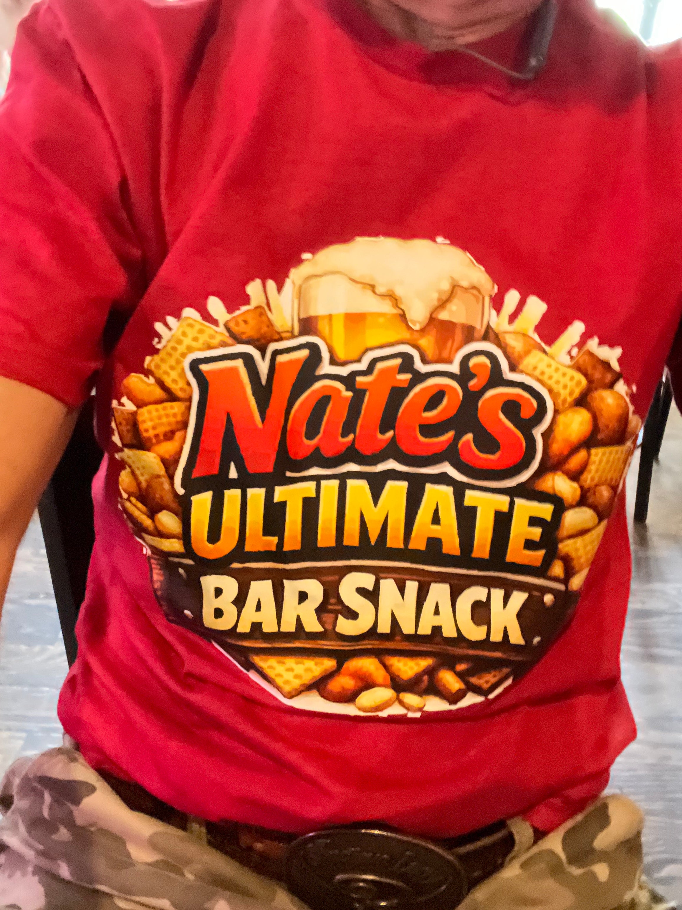 Red “That S… is Good” t shirt