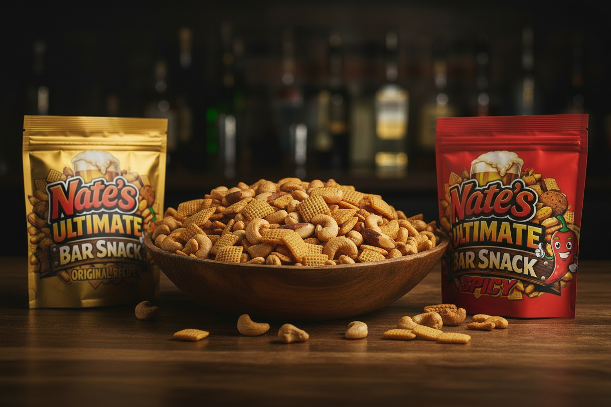 Nate's Ultimate Bar Snack Hero Banner
